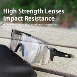Light-weight pickleball safety glasses — view 2