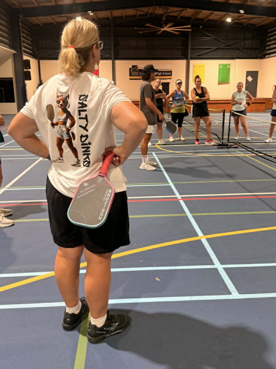 Session in progress on court